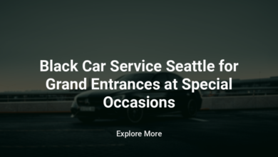 Black Car Service Seattle